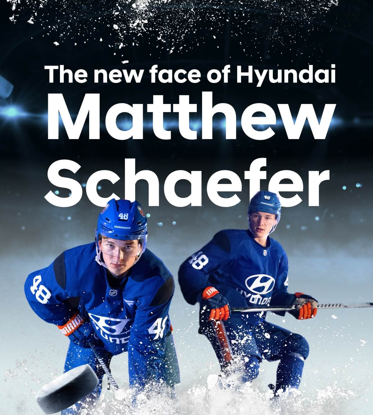The new face of Hyundai: Matthew Schaefer